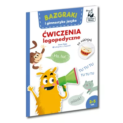 Bazgraki i gimnastyka j�zyka. �wiczenia logopedyczne. Kapitan Nauka