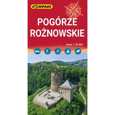 Pog�rze Ro�nowskie. Mapa turystyczna w skali 1: 50 000