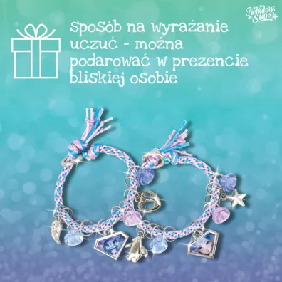 Zestaw do robienia bransoletek 6 szt. Coralia Nebulous Stars