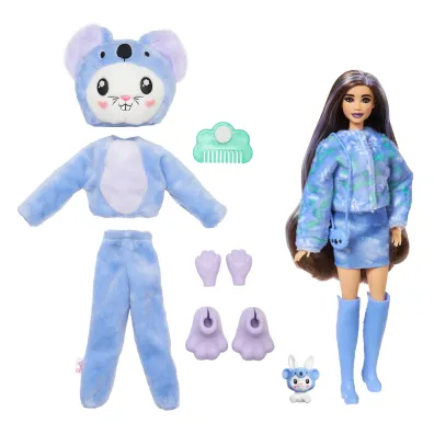 Barbie Cutie Reveal. Lalka Kr�liczek-Koala HRK26 Mattel