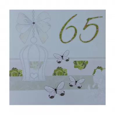Clear Creations Karnet Urodziny Kr�liki Swarovski CL0323