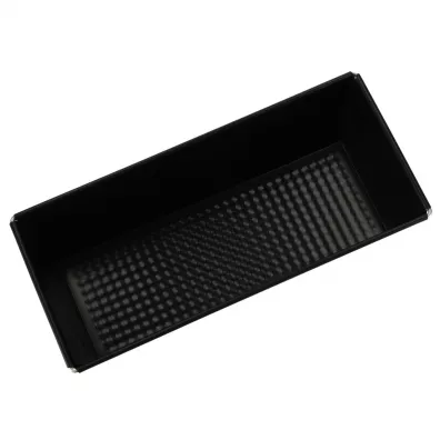 Blacha do pieczenia tortownica forma do pieczenia ciast wypiekw fakturowana 25cm x 11cm x 7,5cm czarna
