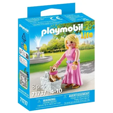 Playmobil My Life Pani z chihuahu� 71737