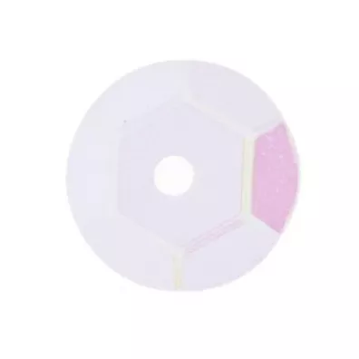 Cekiny t�czowe T 70 bia�y 8mm, 10g