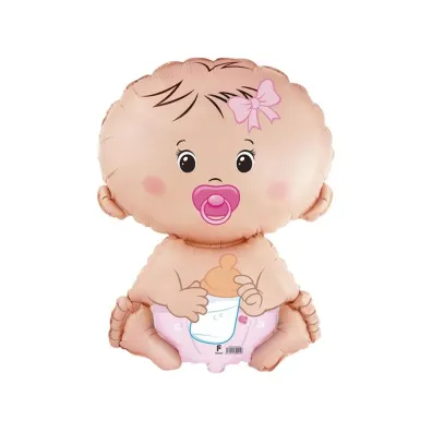 Balon foliowy bobas Dziewczynka 67cm