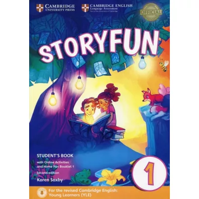 Storyfun 2ed 1 Starters SB + Online Activities and Home Fun Booklet 1 - Karen Saxby
