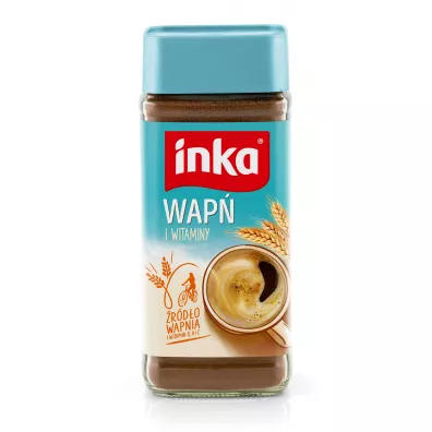 Inka Rozpuszczalna kawa zboowa wzbogacona w wap i witaminy 100 g