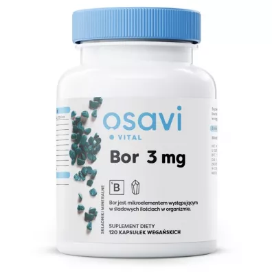 Osavi Bor 3 mg Suplement diety 120 kaps.
