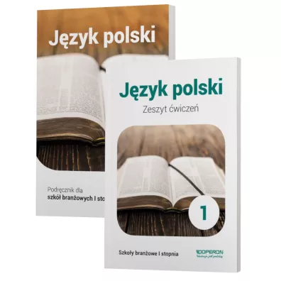 J�zyk polski 1. Podr�cznik i zeszyt �wicze� dla szko�y bran�owej I stopnia - Barbara Chuderska, Katarzyna  Tomaszek