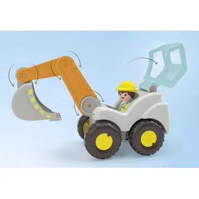 Playmobil Junior Koparka 71684