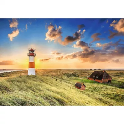 Puzzle 1000 el. Premium Plus Quality Photo Odyssey: Latarnia w List, Niemcy Trefl