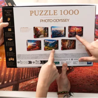 Puzzle 1000 el. Premium Plus Quality Photo Odyssey: Latarnia w List, Niemcy Trefl