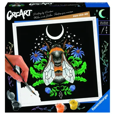 Malowanie po numerach CreArt - Pixie Cold Edition: Pszczo�a Ravensburger