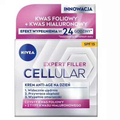Nivea Cellular Expert Filler SPF15 krem anti-age na dzie 50 ml