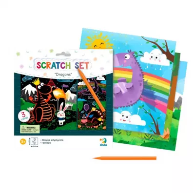 Wydrapywanka Scratch Smoki Dodo