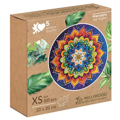 Puzzle 100 el. Milliwood - Nocna mandala Alexander