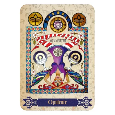 Enchanted Spell Oracle, karty