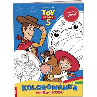 Disney Pixar Toy Story 5 Kolorowanka wed�ug kodu KKO-9110