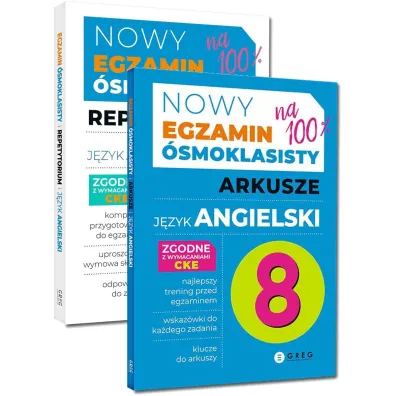 Pakiet Nowy Egzamin �smoklasisty. J�zyk angielski: Repetytorium oraz Arkusze