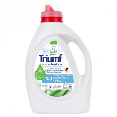 Triumf Ekologiczny Pyn do prania tkanin biaych 50 Pra 2 l