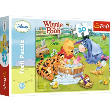 Puzzle 30 el. Kpiel Prosiaczka Trefl