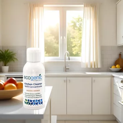 Ecogenic Refill p�ynu do czyszczenia powierzchni kuchennych, Pomara�cza 100 ml