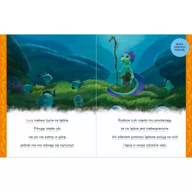 1, 2, 3, czytasz Ty! Poziom 3. Marzenia si� spe�niaj�. Disney Pixar Luca