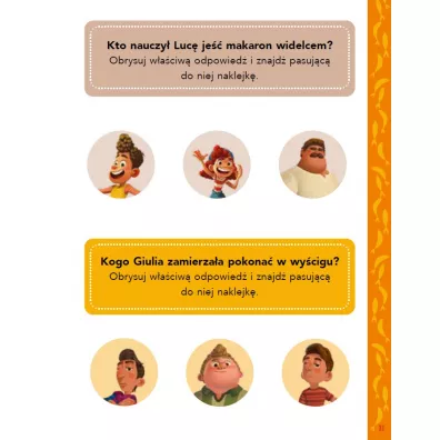 1, 2, 3, czytasz Ty! Poziom 3. Marzenia si� spe�niaj�. Disney Pixar Luca