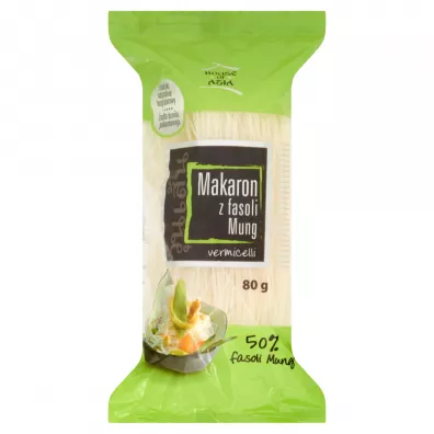House of Asia Makaron Vermicelli z fasoli Mung 80 g