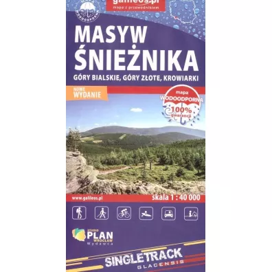 19 Masyw �nie�nika - 1 : 40 000 - mapa syntetyczna
