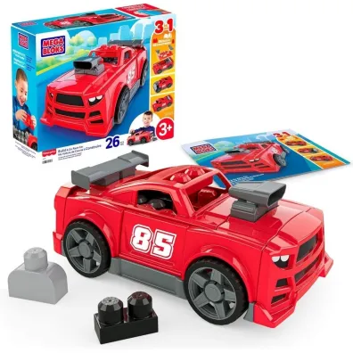 Mega Bloks Samoch�d wy�cigowy do zbudowania Mattel