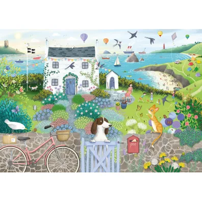 Puzzle 1000 el. Urokliwa wie� Ravensburger