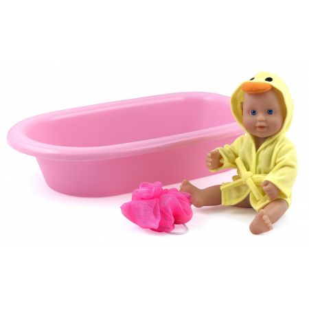 Lalka Bobas 25cm Baby bath time z wanienka 085882 DANTE p.6/12  cena za 1szt. Dolls World