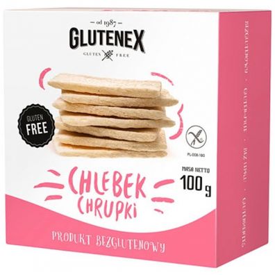 Glutenex Chlebek chrupki bezglutenowy 100 g