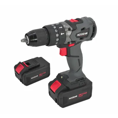 Hoozar Wkr�tarka udarowa bezszczotkowa 18v 2x4.0ah 60nm cdh60bl-m2
