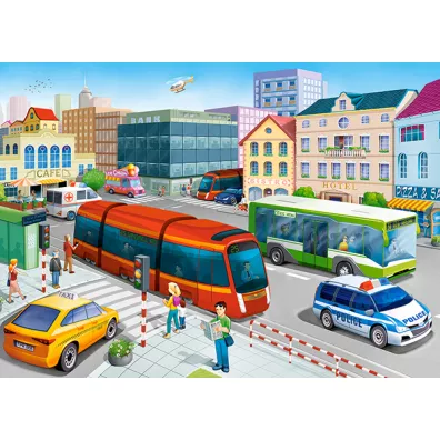 Puzzle 120 el. City Square Castorland