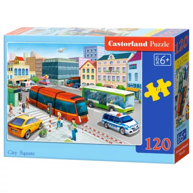 Puzzle 120 el. City Square Castorland