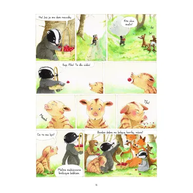 M�j pierwszy komiks 5+ Emocje. Pan Borsuk i pani Lisica przedstawiaj�. Tom 1