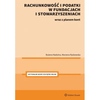 Rachunkowo�� i podatki w fundacjach i stowarzyszeniach - Bo�ena Nadolna, Marzena  Rydzewska
