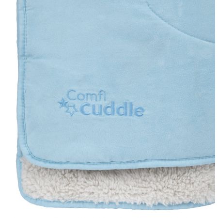 CuddleCo Kocyk dziecicy Comfi-Cuddle - niebieski