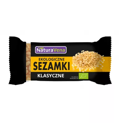 NaturaVena Sezamki klasyczne 27 g bio