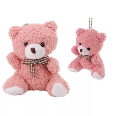 Leantoys Mi przytulanka brelok rowy 10cm