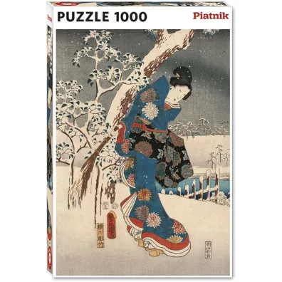 Puzzle 1000 el. Hiroshige, Tale of Genji PIATNIK