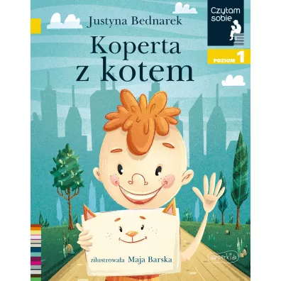 Koperta z kotem. Czytam sobie. Poziom 1 - Justyna Bednarek