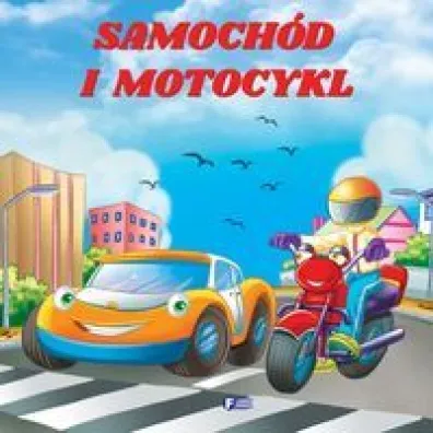 Samoch�d i motocykl kartonik