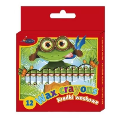 Beniamin Kredki woskowe 12 kolor�w