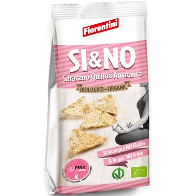 Fiorentini Chrupki gryczane z quinoa bez glutenu 80 g Bio