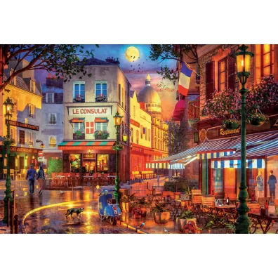 Puzzle 5000 el. Miasteczko we Francji Educa