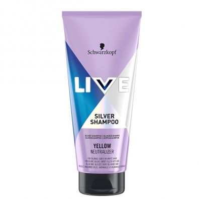 Schwarzkopf Live Silver Shampoo Yellow Neutralizer szampon do wosw neutralizujcy ty odcie 200 ml