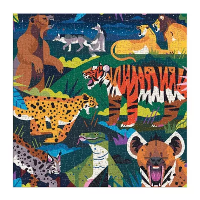 Puzzle rodzinne wiecce w ciemnoci 500 el. Drapieniki Mudpuppy